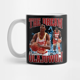 Hakeem Olajuwon The Dream Basketball Legend Signature 80S 90S Bootleg Rap Mug